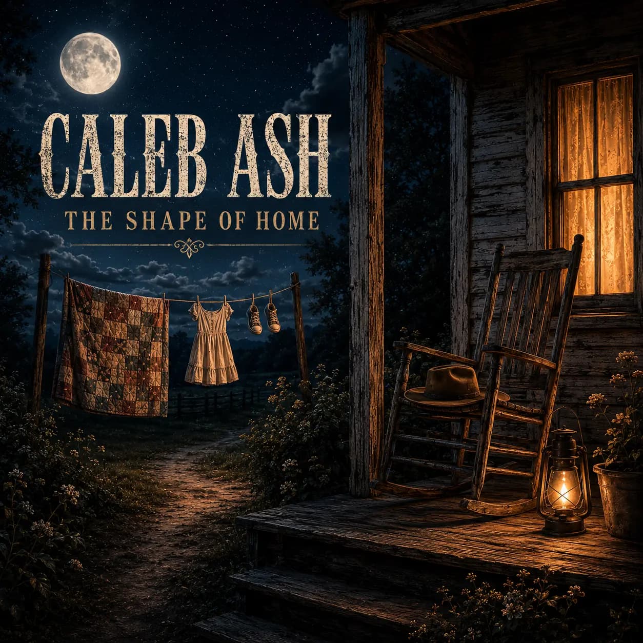 The Shape of Home EP cover by Caleb Ash