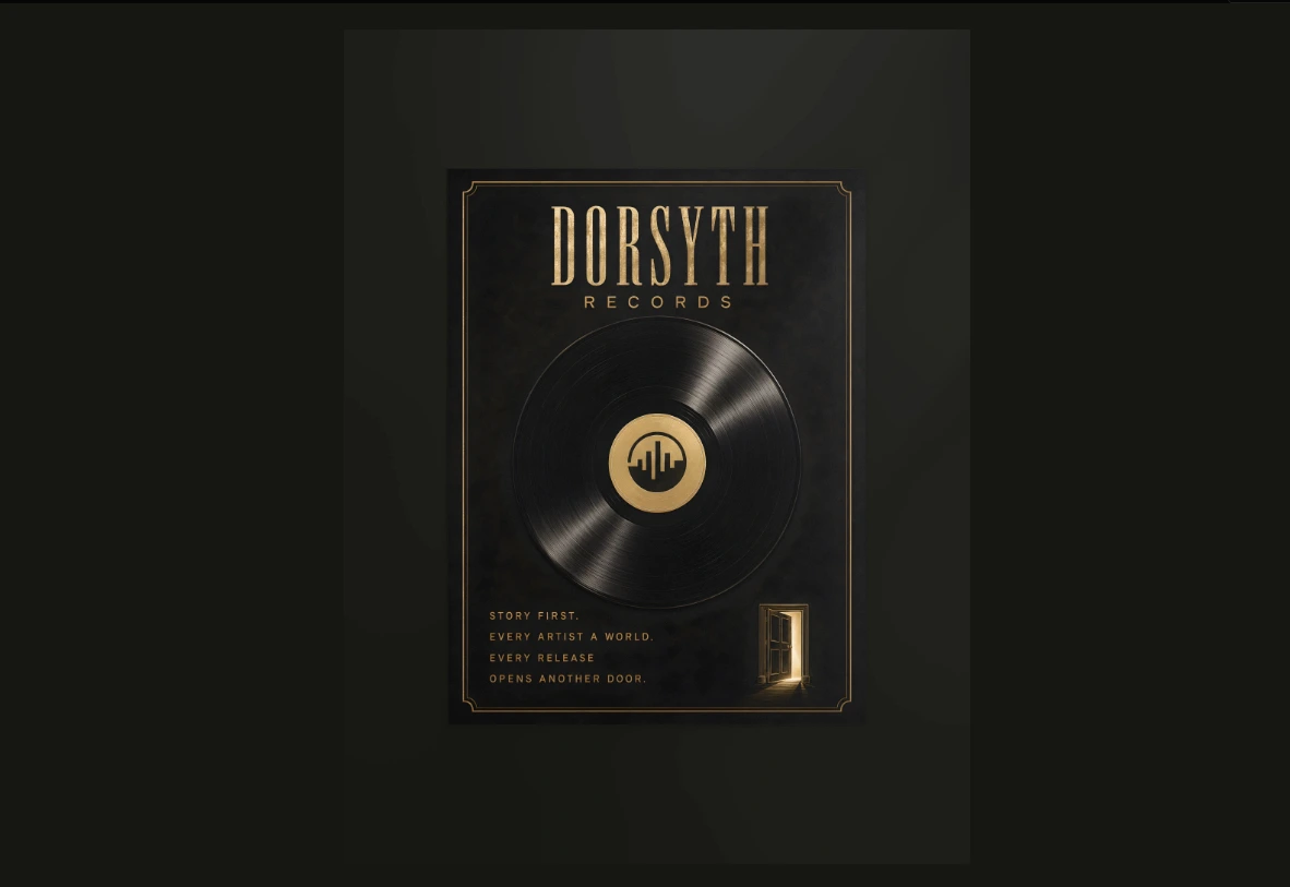 Dorsyth Records Open Another Door poster